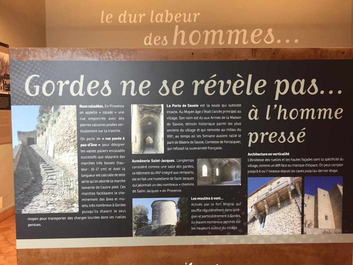 Apartmán Chez Marius Gordes Vue Panoramique Sur Luberon Exteriér fotografie