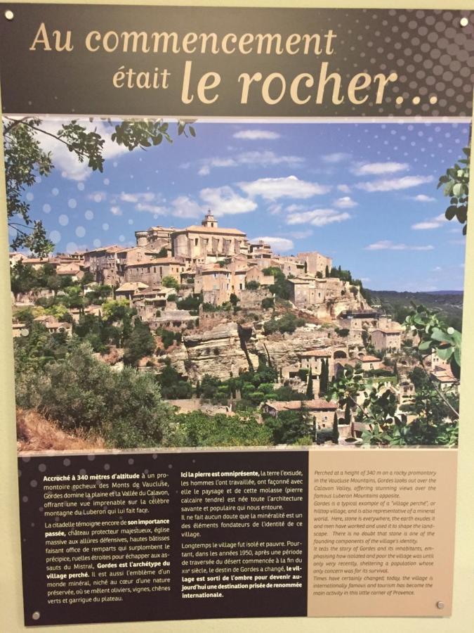 Apartmán Chez Marius Gordes Vue Panoramique Sur Luberon Exteriér fotografie